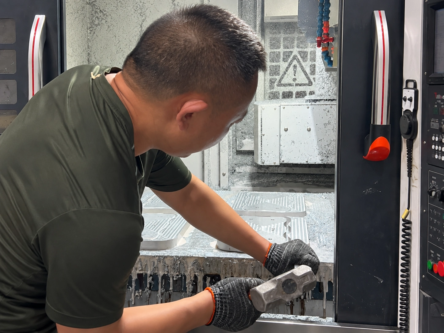CNC adjustment