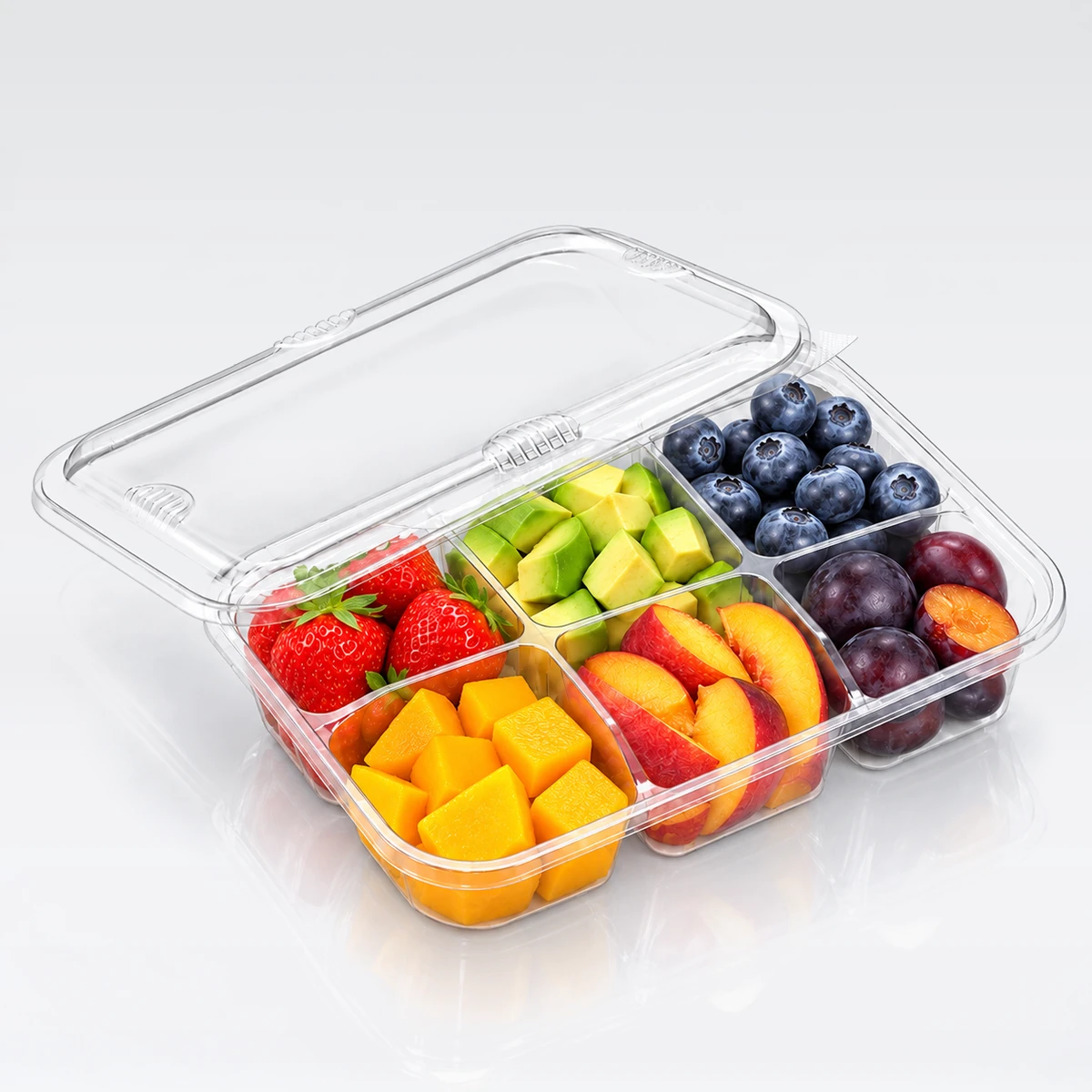 Model not supplied · 6-compartment packaging reference