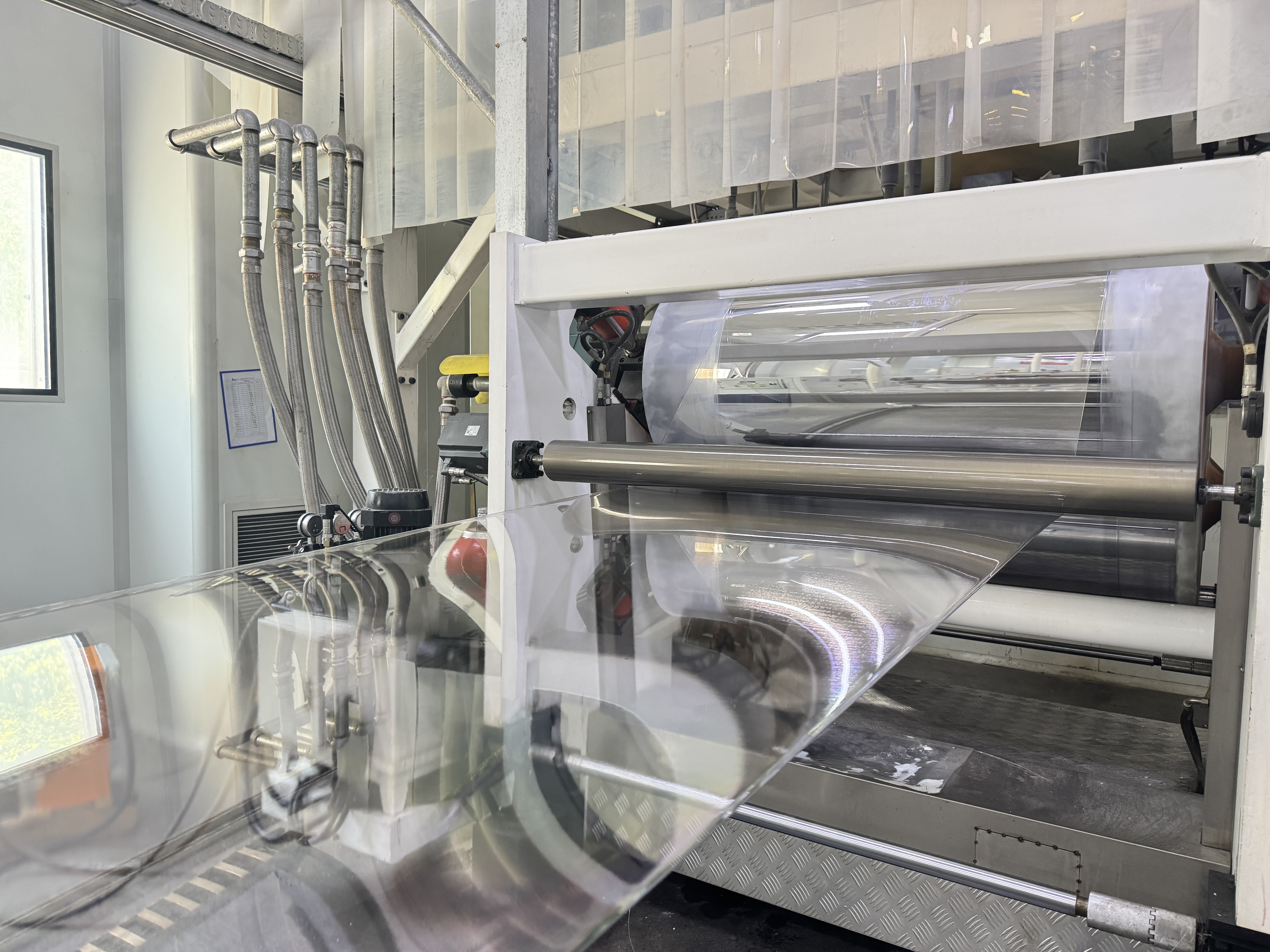 Sheet path at the machine